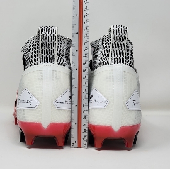 Nike Alpha Menace Elite 3 Football Red White Comfort CT6648-103 Men Sz Multi New - Picture 7 of 10